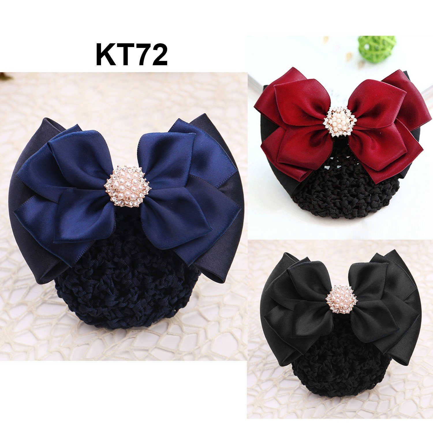 Mô tả GOTI Thời Trang Nữ Kẹp Búi Tóc Cao Cấp Đính Nơ Phối Voan Nhiều Màu Xinh Xắn Công Sở, Y Tá KT45 - 10