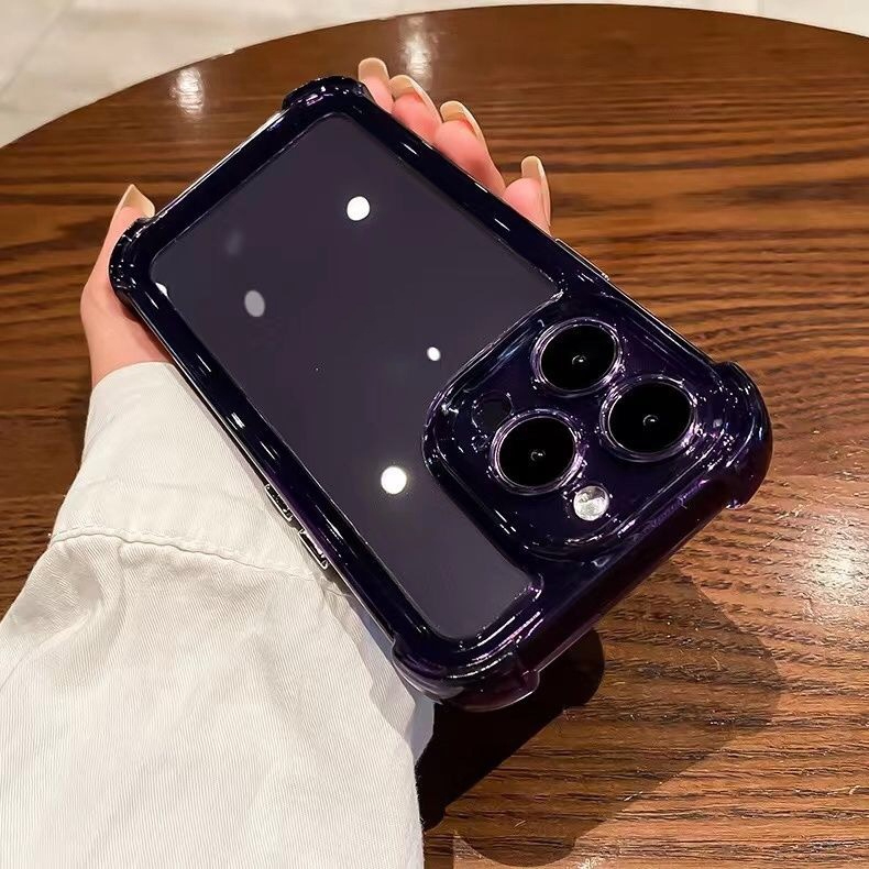 Ốp Lưng iPhone TPU Mềm Chống Sốc Cao Cấp, Bảo Vệ Camera - iP 6/6s/7/8/Plus/X/XS/11/12/13/14/15/16/17/18Pro/Max/Air – ảnh mô tả chi tiết 2