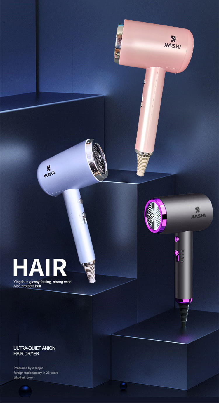 Mô tả Máy sấy tóc mini, máy sấy tóc HOKU công suất lớn 1800W, Ion âm dưỡng tóc 2 chiều nóng lạnh MST06 - 5