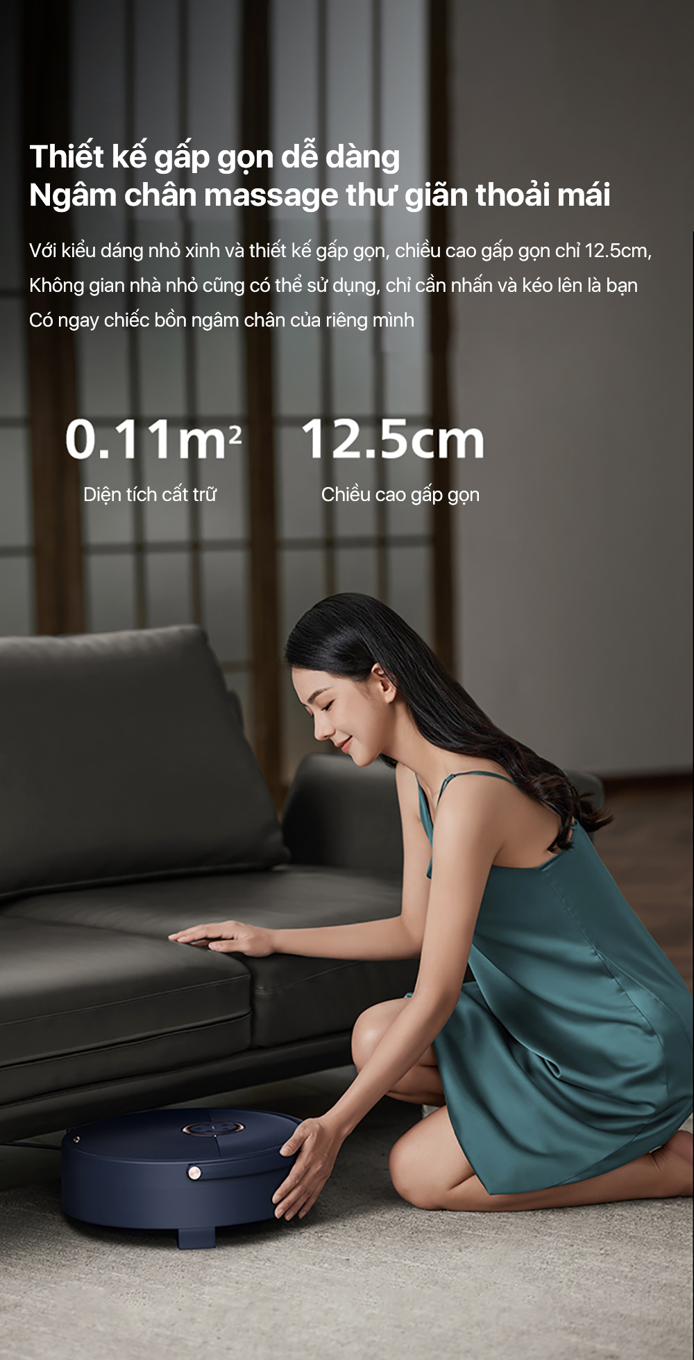 Công nghệ massage bồn ngâm chân Philips 6501
