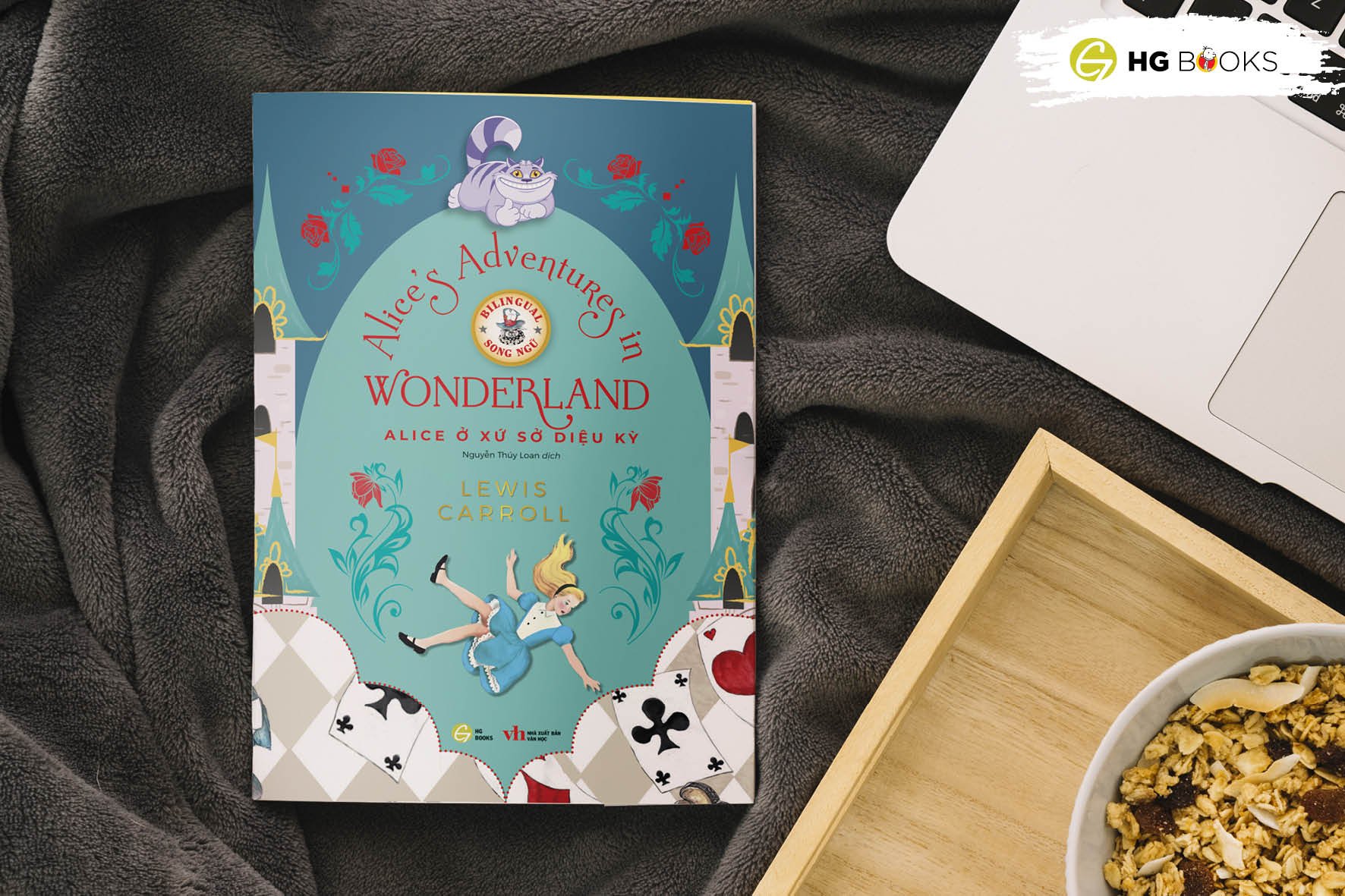 Mô tả Truyện song ngữ Alice Ở Xứ Sở Diệu Kỳ - Alice's Adventures In Wonderland tặng audio và note từ vựng - 1