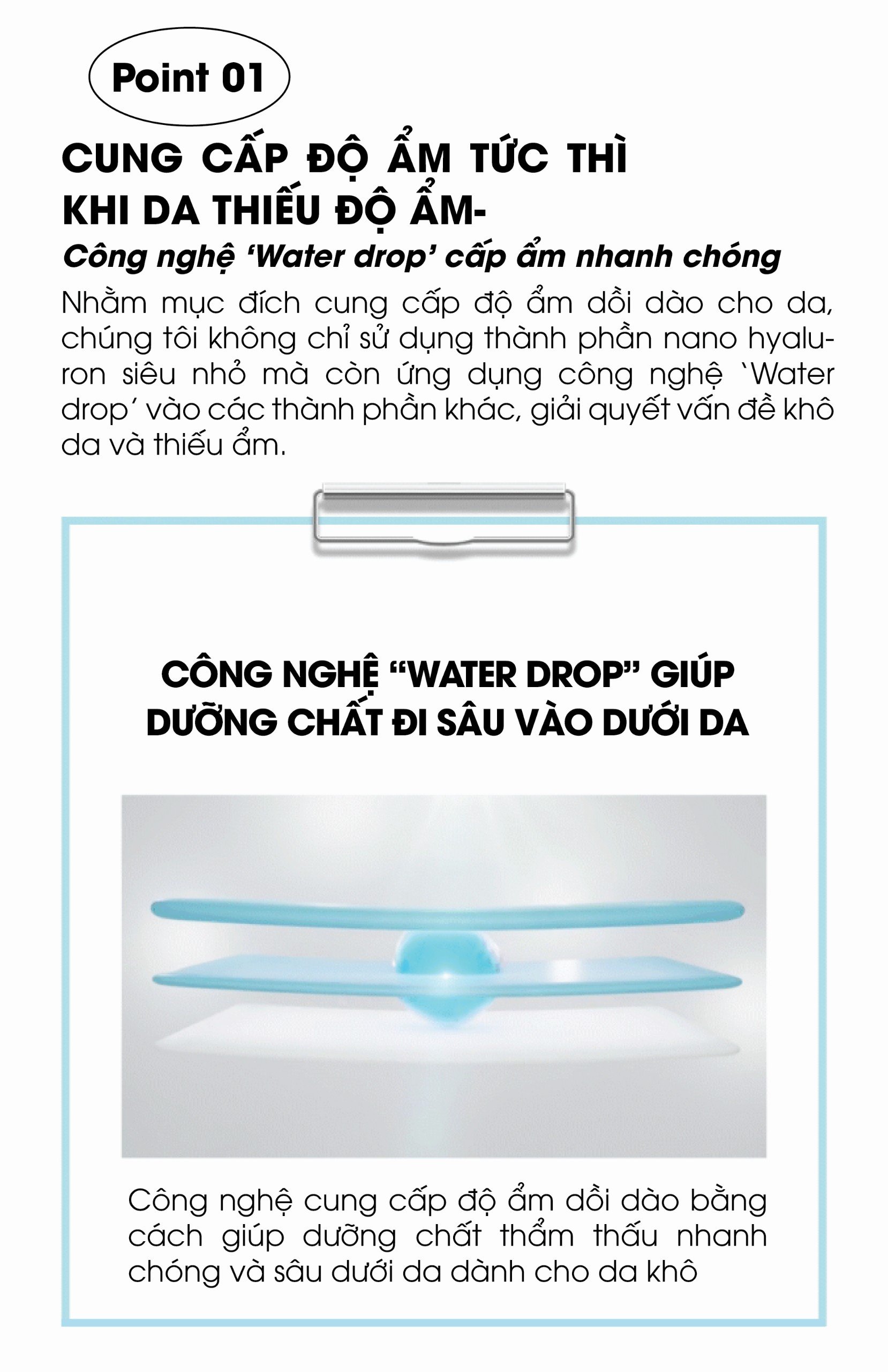 Mô tả Tinh Chất Cấp Ẩm Ample:n Hyaluron Shot Hydration Ampoule - 7