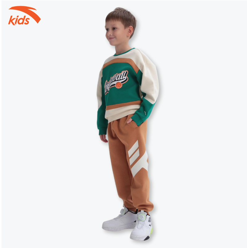 Mô tả Áo sweater thời trang bé trai Basketball-KT Anta Kids W352349755B - 2