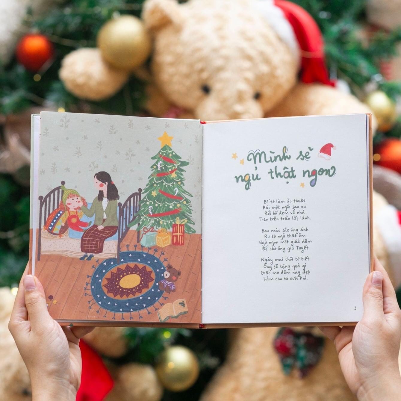 Mô tả Sách Thơ Ru - Cuốn Đêm Ấm (Bìa cứng, kèm nhạc) - Cho bé trước giờ đi ngủ, Casa Sunshine - 1