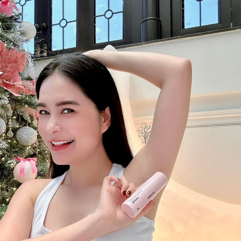 Mô tả Xịt Khử Mùi Hanayuki Deodorant Spray Chính Hãng, Xịt Thơm Cơ Thể Giúp Khử Mùi Giảm Tiết Mồ Hôi 60g - 7