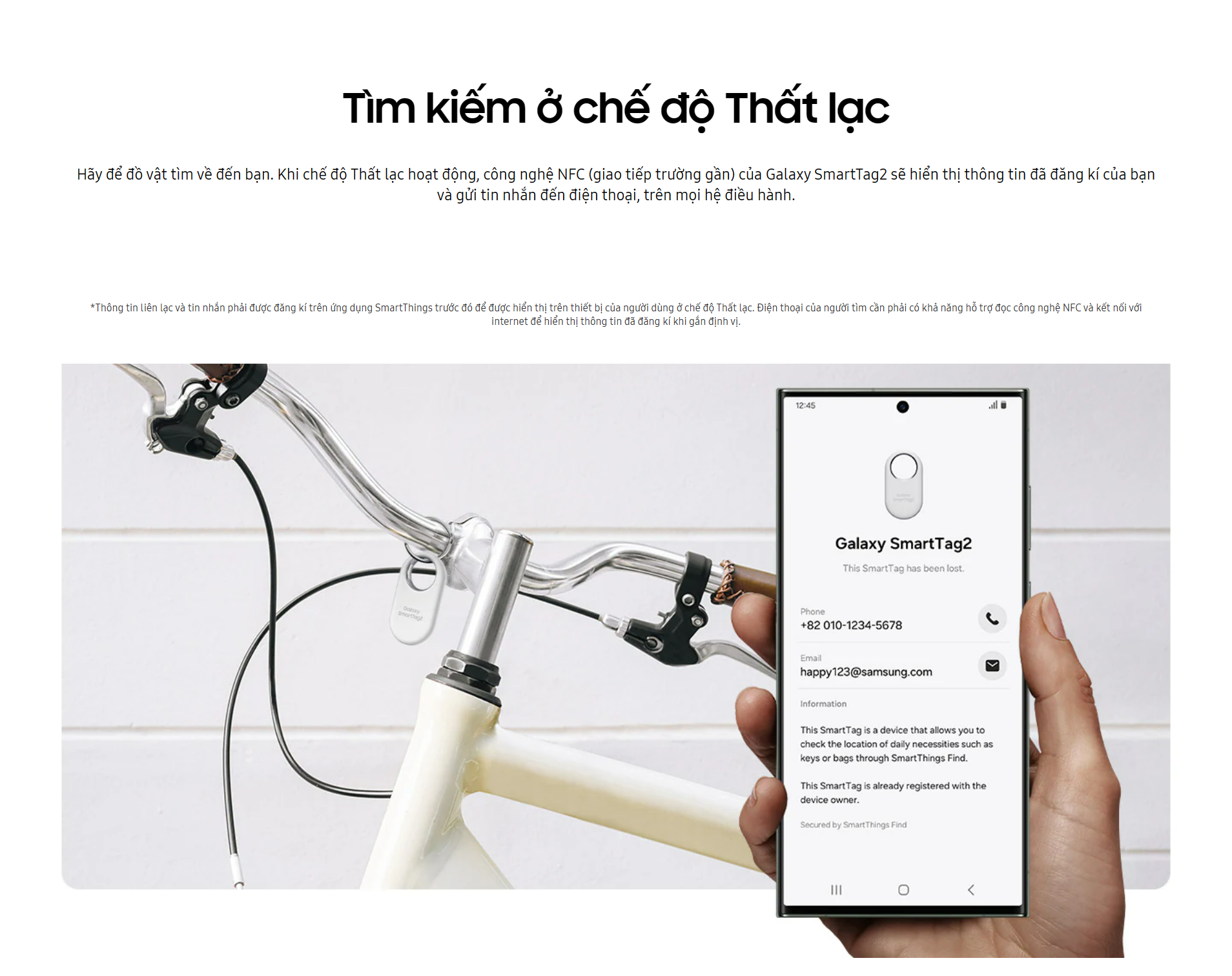 Mô tả Thiết bị theo dõi thông minh Galaxy SmartTag2 (bộ 1 cái) - 5