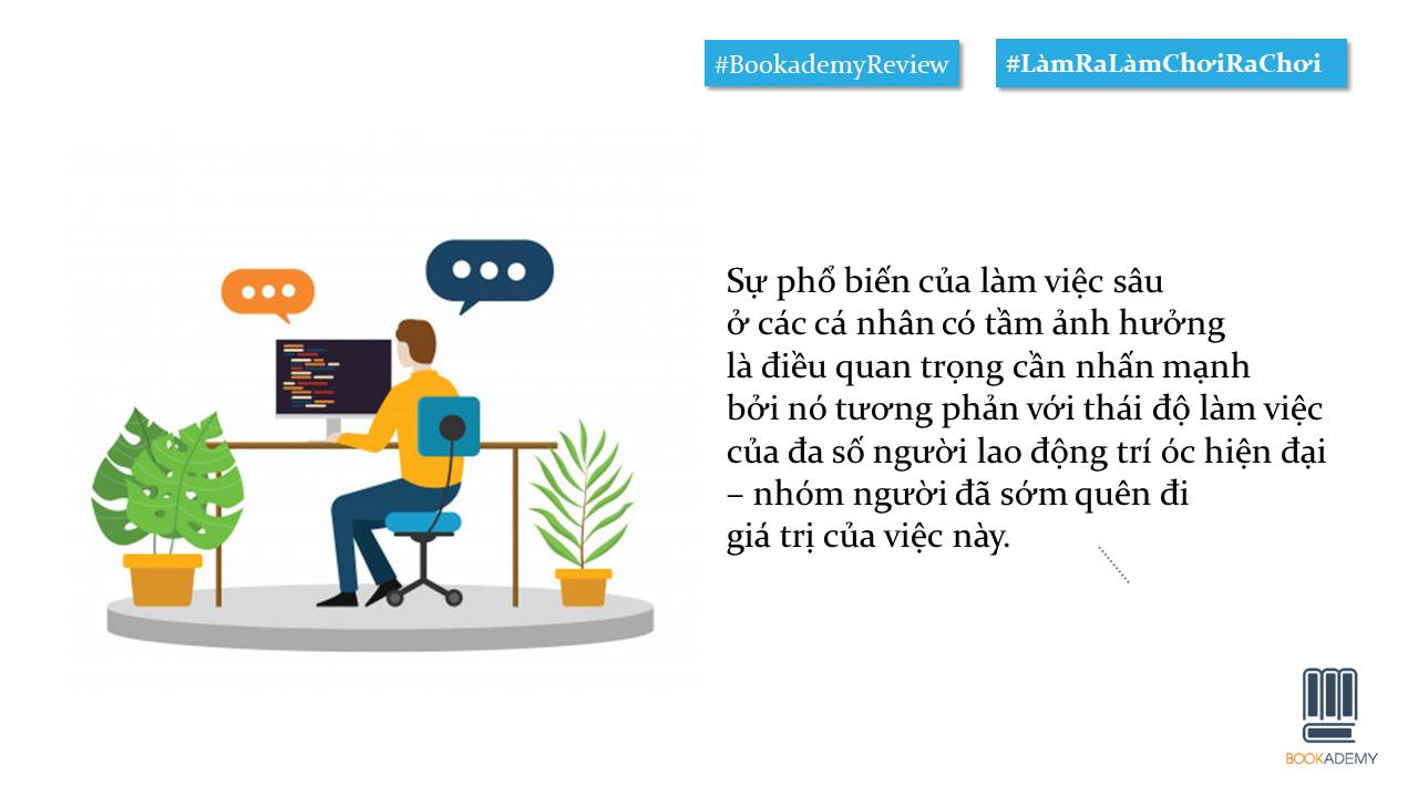 Mô tả Sách - Deep Work - Làm ra làm chơi ra chơi: Bí quyết LÀM VIỆC SÂU để thành công trong thế giới nhiều xao nhãng - 3