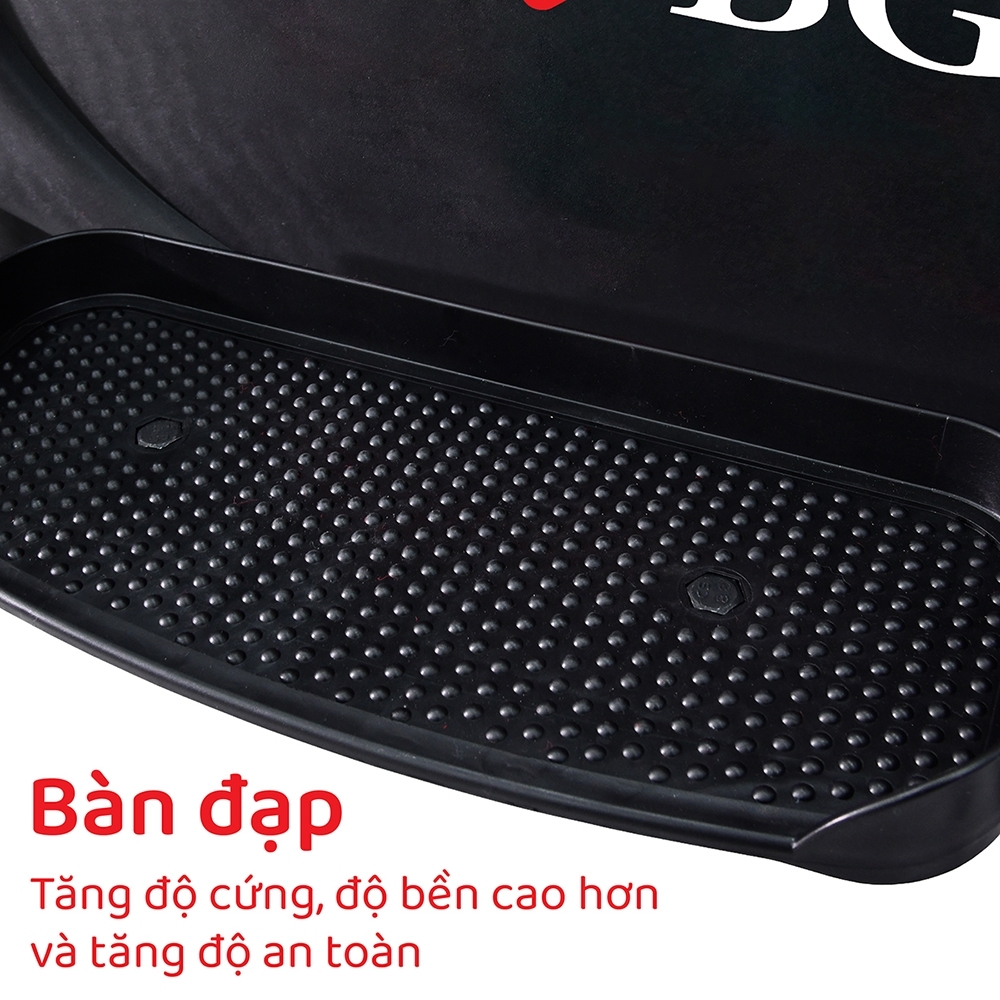 Mô tả BG - 8703 Xe đạp tập thể dục đa năng , cử động toàn thân tại nhà , máy tập elip có đồng hồ hiển thị - 9