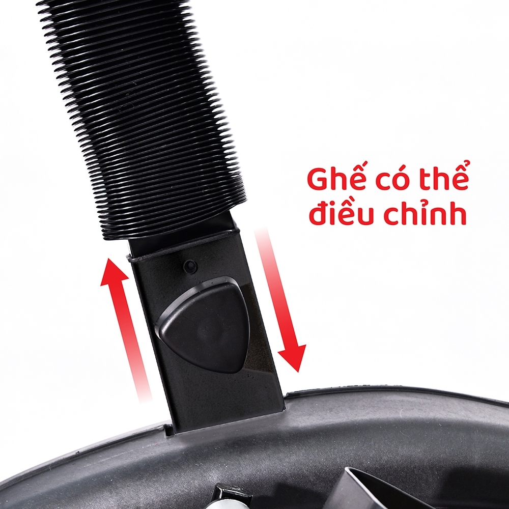 Mô tả BG Xe đạp tập thể dục kết hợp tay chân có tay cầm cảm ứng nhịp đập và tựa lưng - 5