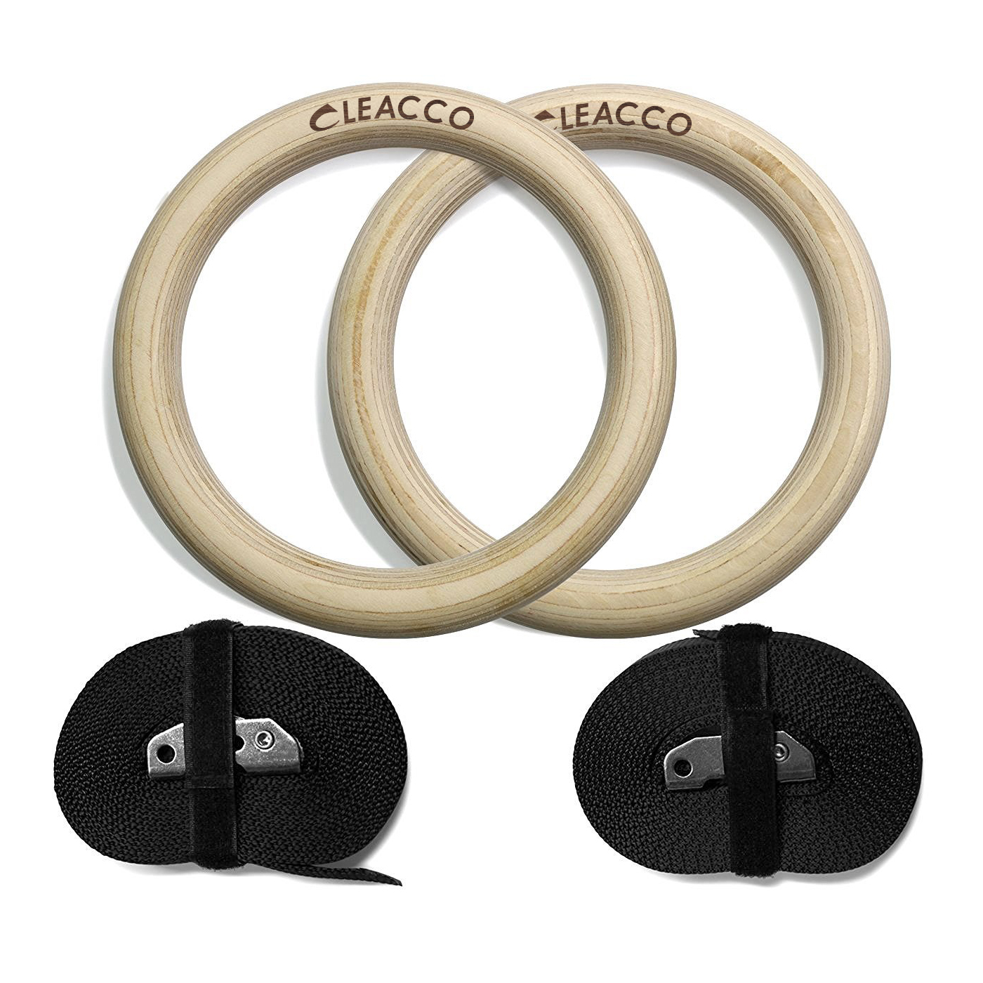 Mô tả Vòng Treo Tập Gym Cleacco – Gymnastic Rings Có Vạch Đo, Khóa Cài Chắc, Dụng Cụ Tập Thể Lực Tại Nhà ,bảo hành chính hãng - 9