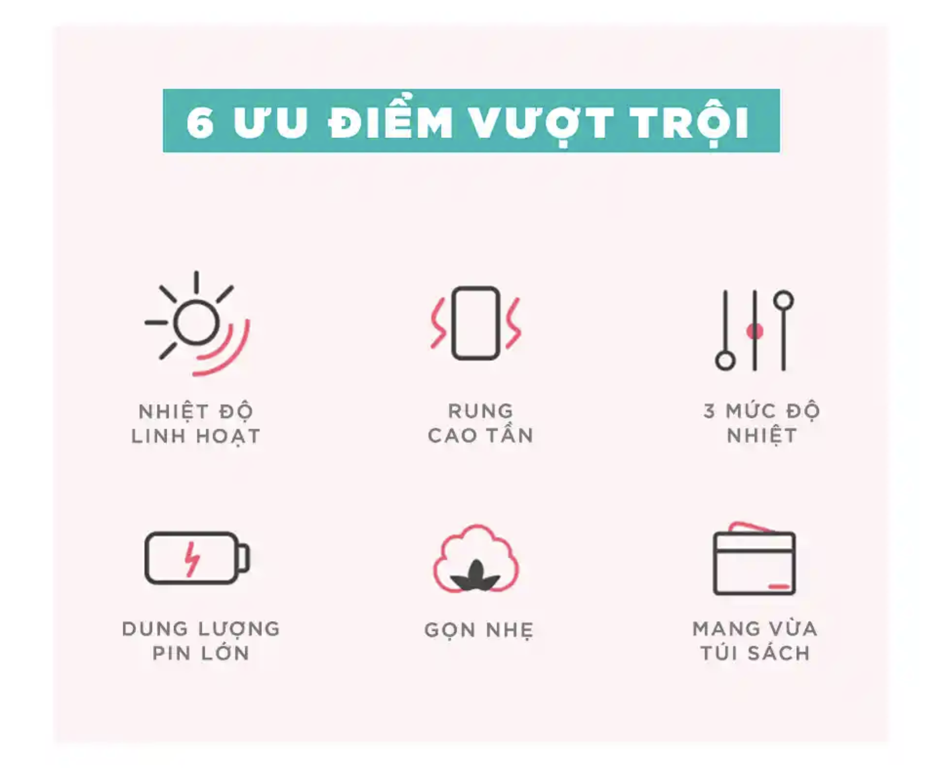 Mô tả Quà Valentine Tuyệt Vời Cho Bạn Gái - Máy Massage Bụng KINGTECH KS-220, Đai Chườm Nguyệt San Rung Cao Tần, Làm Ấm - 5