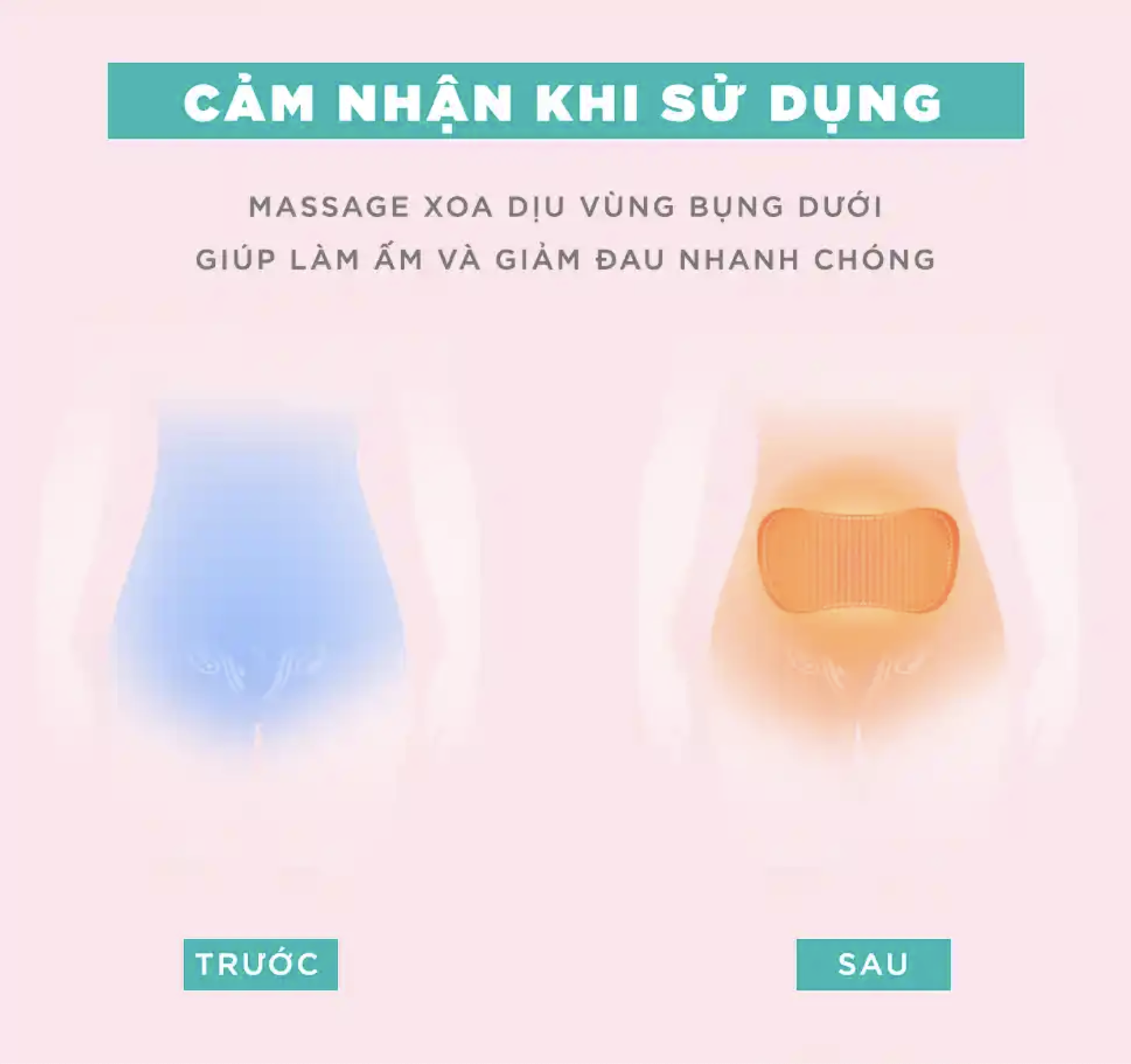Mô tả Quà Valentine Tuyệt Vời Cho Bạn Gái - Máy Massage Bụng KINGTECH KS-220, Đai Chườm Nguyệt San Rung Cao Tần, Làm Ấm - 8