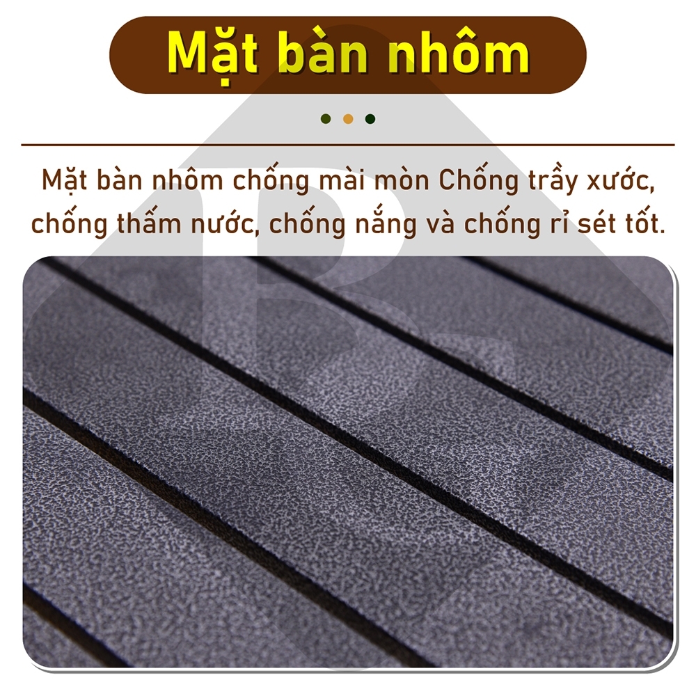 Mô tả Bàn cắm trại gấp gọn, TSD, dễ mang theo có thể gập lại, có nhiều kích thước 53 95 120cm new - 7