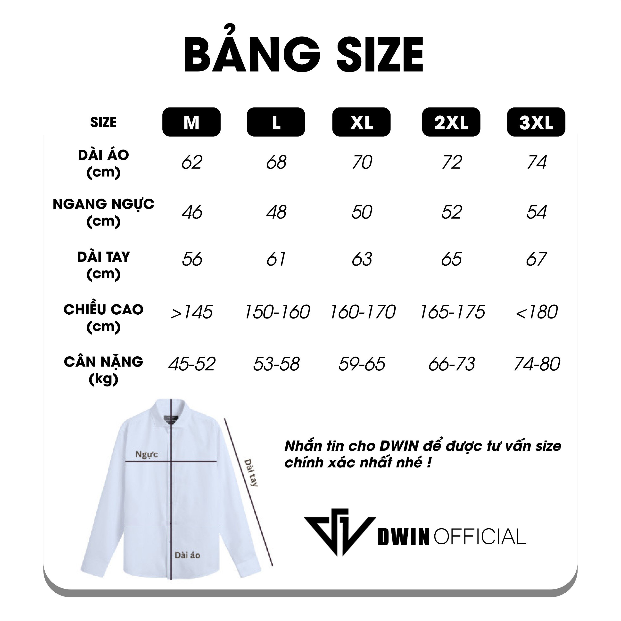 Mô tả Áo sơ mi nam nữ dài tay DWIN trơn basic chất nhung chéo Hàn cao cấp chống nhăn - 1