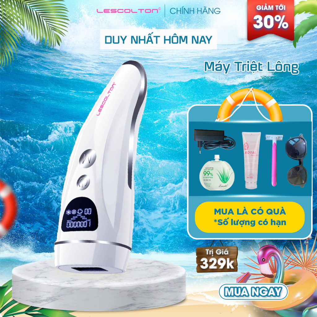 Mô tả Máy triệt lông lạnh 9 MỨC mini vĩnh viễn LESCOLTON  tích hợp 3 chức năng triệt lạnh,trẻ hóa da, hỗ trợ trị thâm 2024 - 1