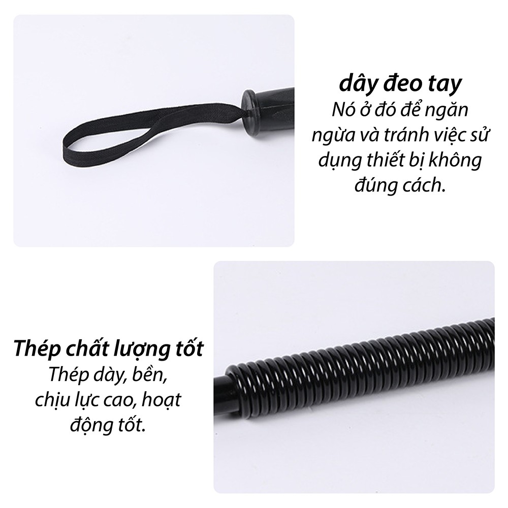 Mô tả BG - Gậy Lò xo tập tay, thiết bị tập cơ , siết chặt bắp tay, Power Twister 20KG/30KG/40KG/50KG/60KG - 3