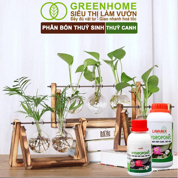 Cách sử dụng phân bón thủy sinh Greenhome