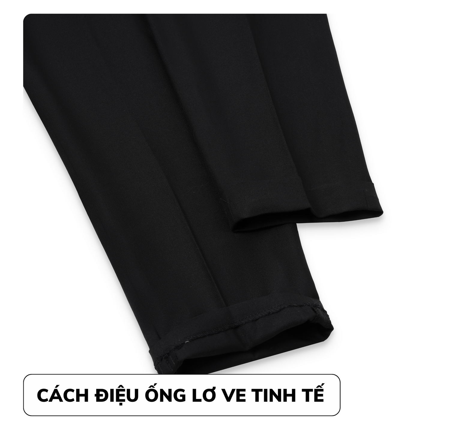 Mô tả Quần âu nam cạp cao JBAGY Sidetab  - điều chỉnh cạp, vải Tuypsi cotton co giãn nhẹ chất lượng cao JA0302 - 5