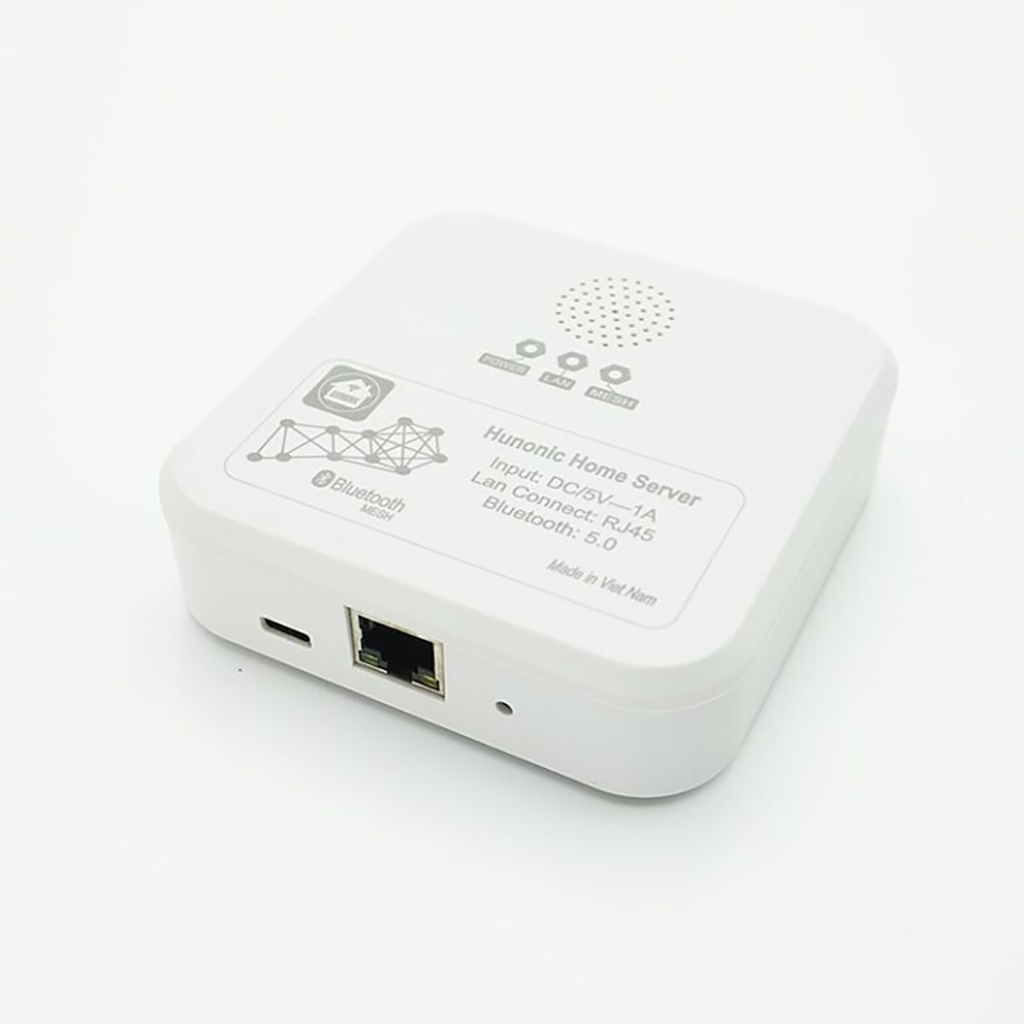 Mô tả Bộ Điều Khiển Trung Tâm Hunonic Home Server Plus, Bộ Điều Khiển Công Tắc Bluetooth Mesh - HNHSV - 6