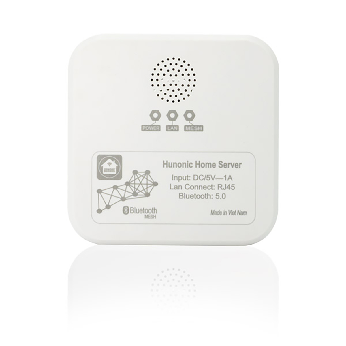 Mô tả Bộ Điều Khiển Trung Tâm Hunonic Home Server Plus, Bộ Điều Khiển Công Tắc Bluetooth Mesh - HNHSV - 5