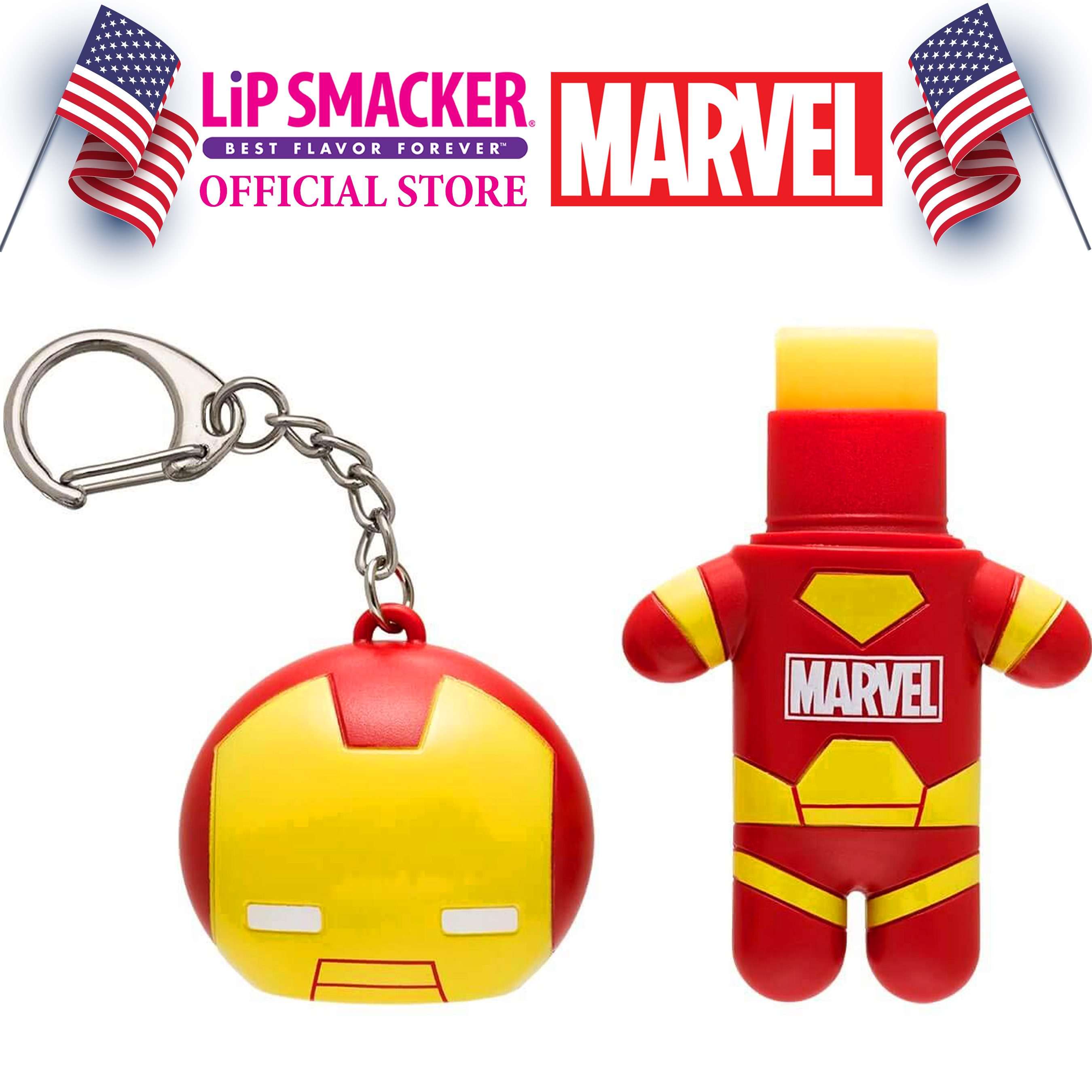 Mô tả Son dưỡng siêu nhân Marvel - Đội trưởng Mỹ, Người Sắt, Người Nhện - 5