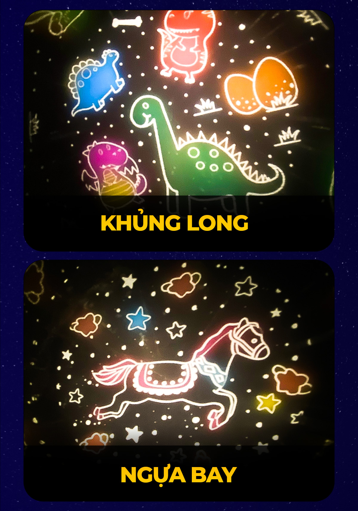 Mô tả Đèn ngủ chiếu sao Saby Dreamz pin sạc, tự động xoay BH 12 tháng tự chọn tấm phim chiếu quà sinh nhật - 3