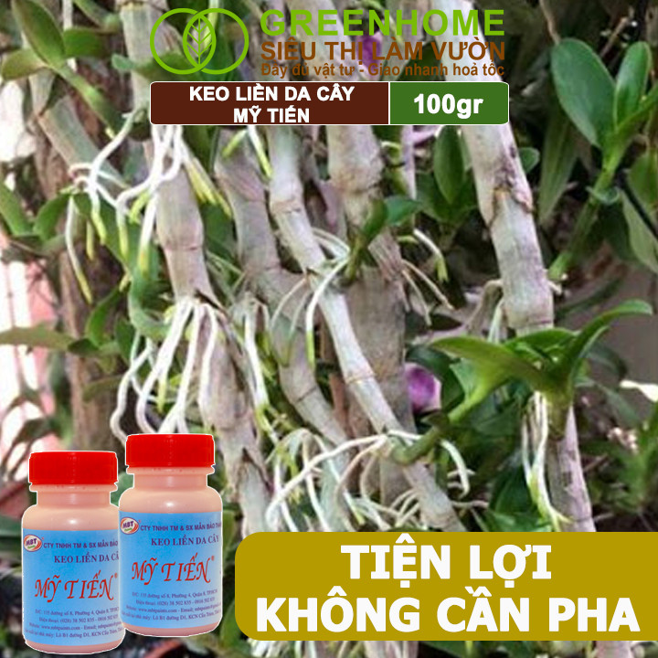 Mô tả Keo Liền Sẹo Cho Cây Greenhome, Mỹ Tiến, Chai 100gr, Liền Nhanh Vết Cắt Da Cây, Chiết Cành - 5