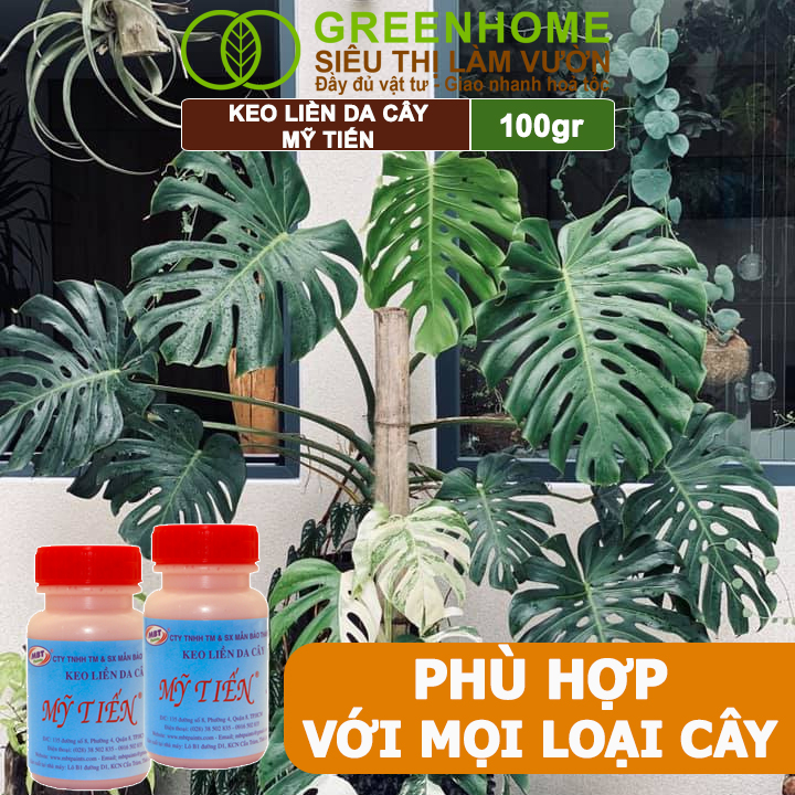 Mô tả Keo Liền Sẹo Cho Cây Greenhome, Mỹ Tiến, Chai 100gr, Liền Nhanh Vết Cắt Da Cây, Chiết Cành - 6