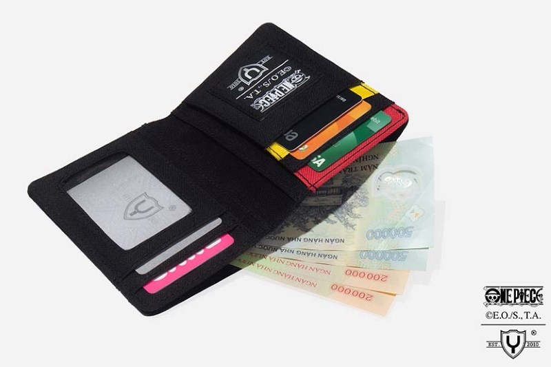Mô tả Ví Nam Dáng Đứng Tiện Dụng Đựng Tiền Thẻ ATM Hộp FullBox Thương Hiệu Y2010 Thiết Kế ONE PIECE 41 22600 |YaMe| - 2