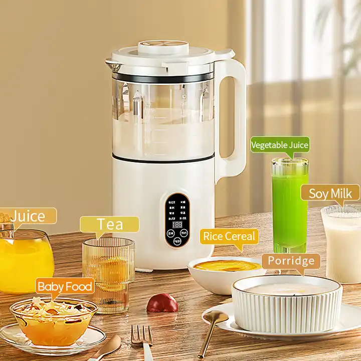 Máy làm sữa hạt Yeahcook đang hoạt động