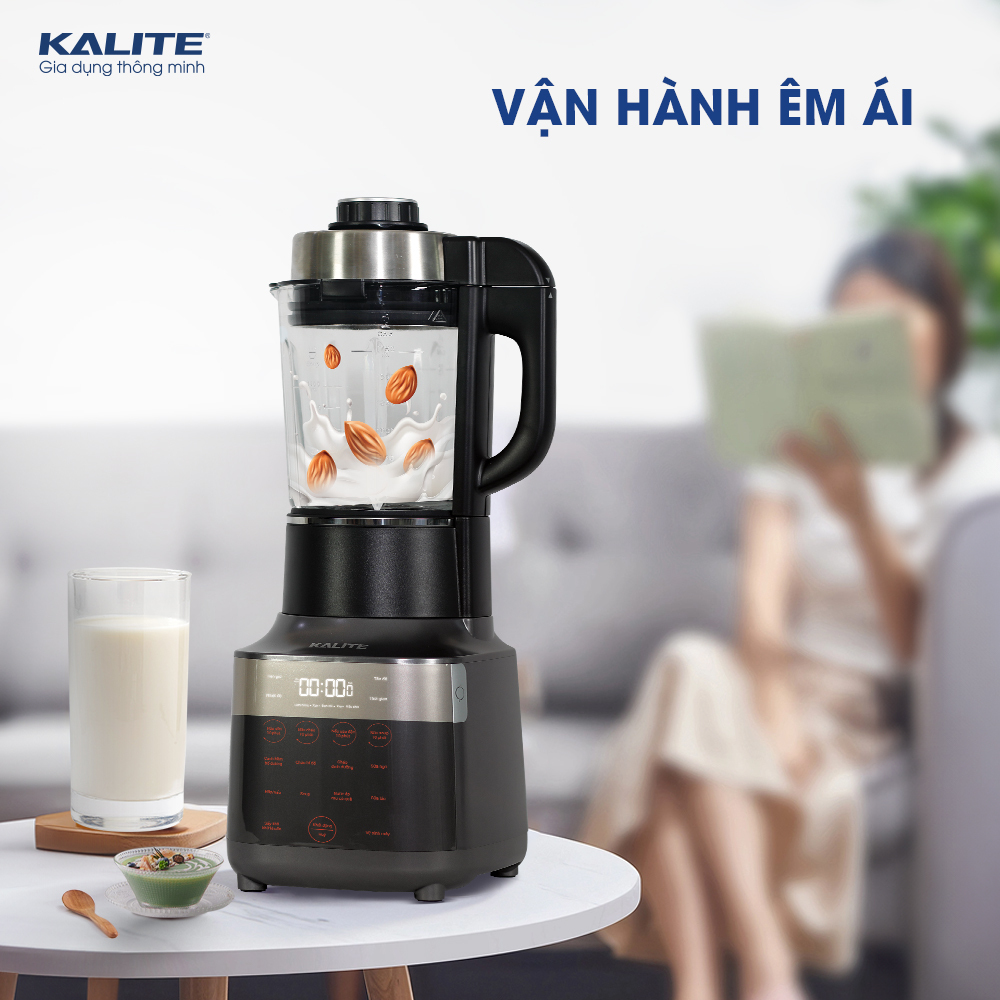 Máy Làm Sữa Hạt Kalite KL990p, 2700W-1.75Lit, Sấy Khô Khử Khuẩn, Chống ...