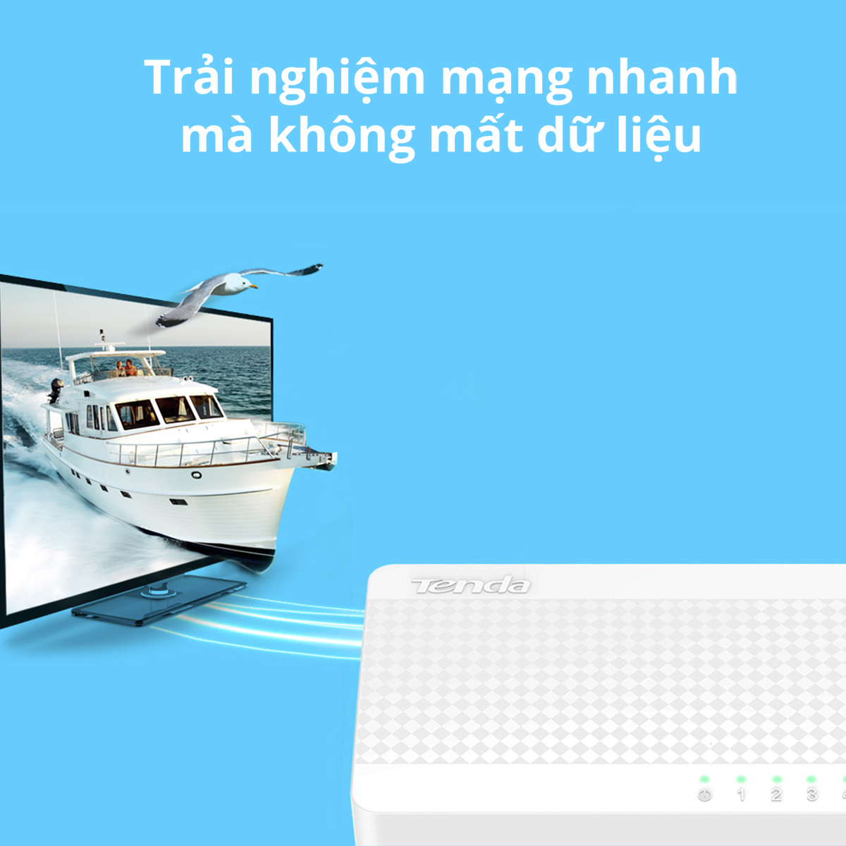 Tenda S105 - Hướng dẫn kết nối
