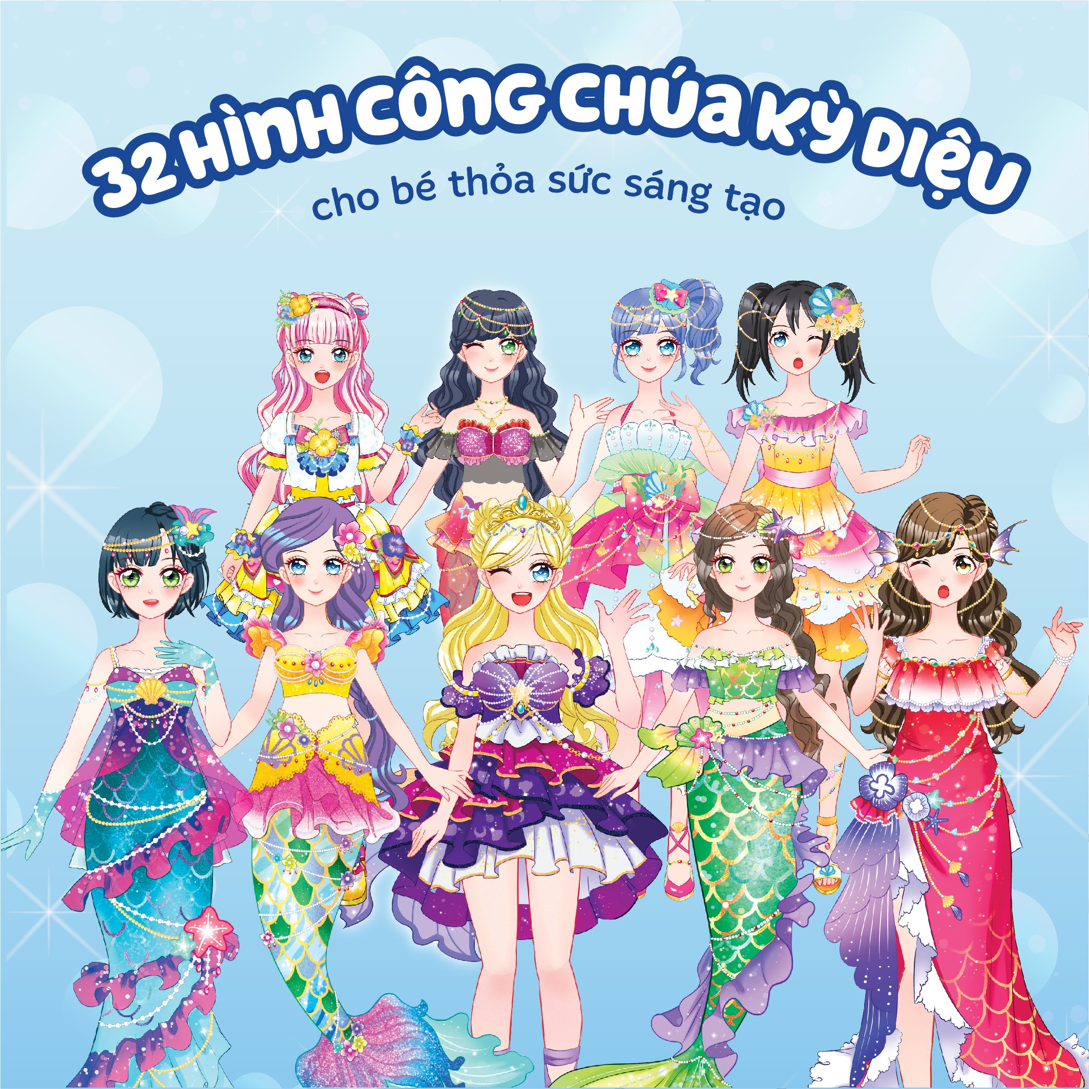 Mô tả Sách Thời Trang Công Chúa Kỳ Diệu - Bóc dán 100+ stickers váy, phụ kiện xinh đẹp cho bé gái - 5