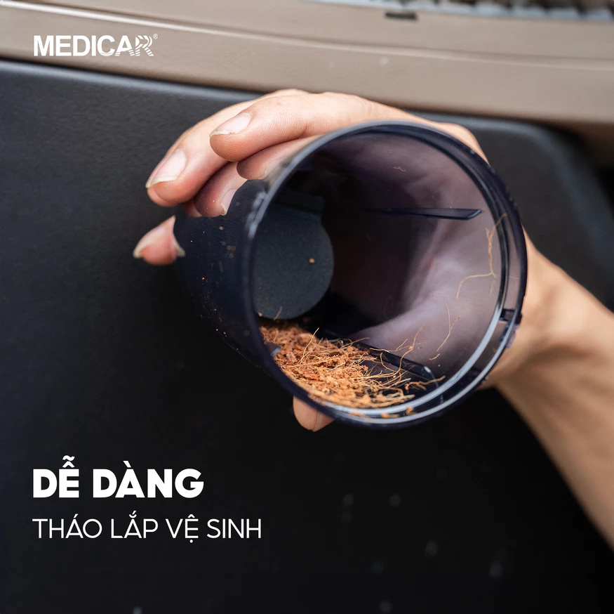 Cách vệ sinh máy hút bụi Medicar