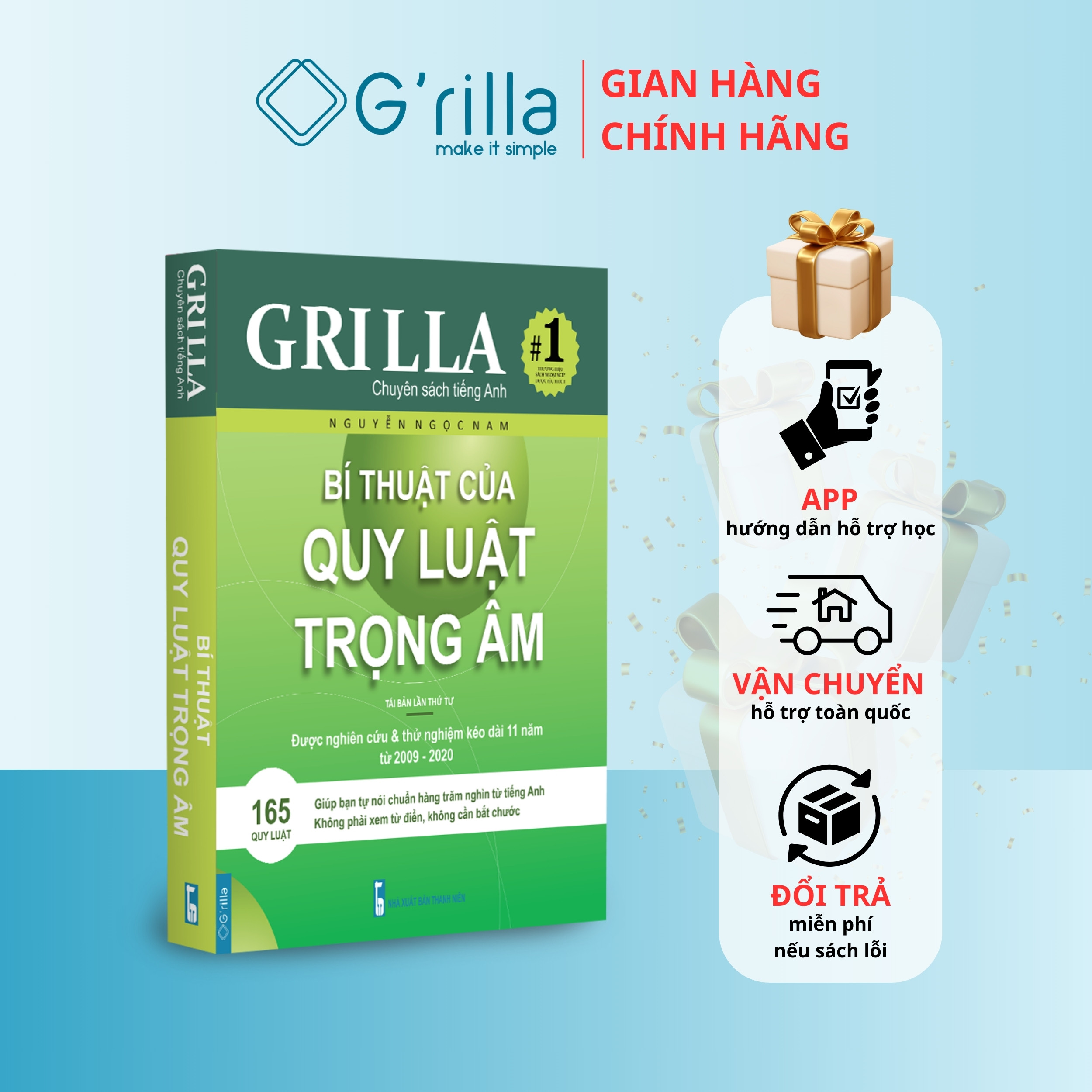 Mô tả Sách - Bí thuật của quy luật trọng âm - Dành cho người lớn kèm App học miễn phí - 1