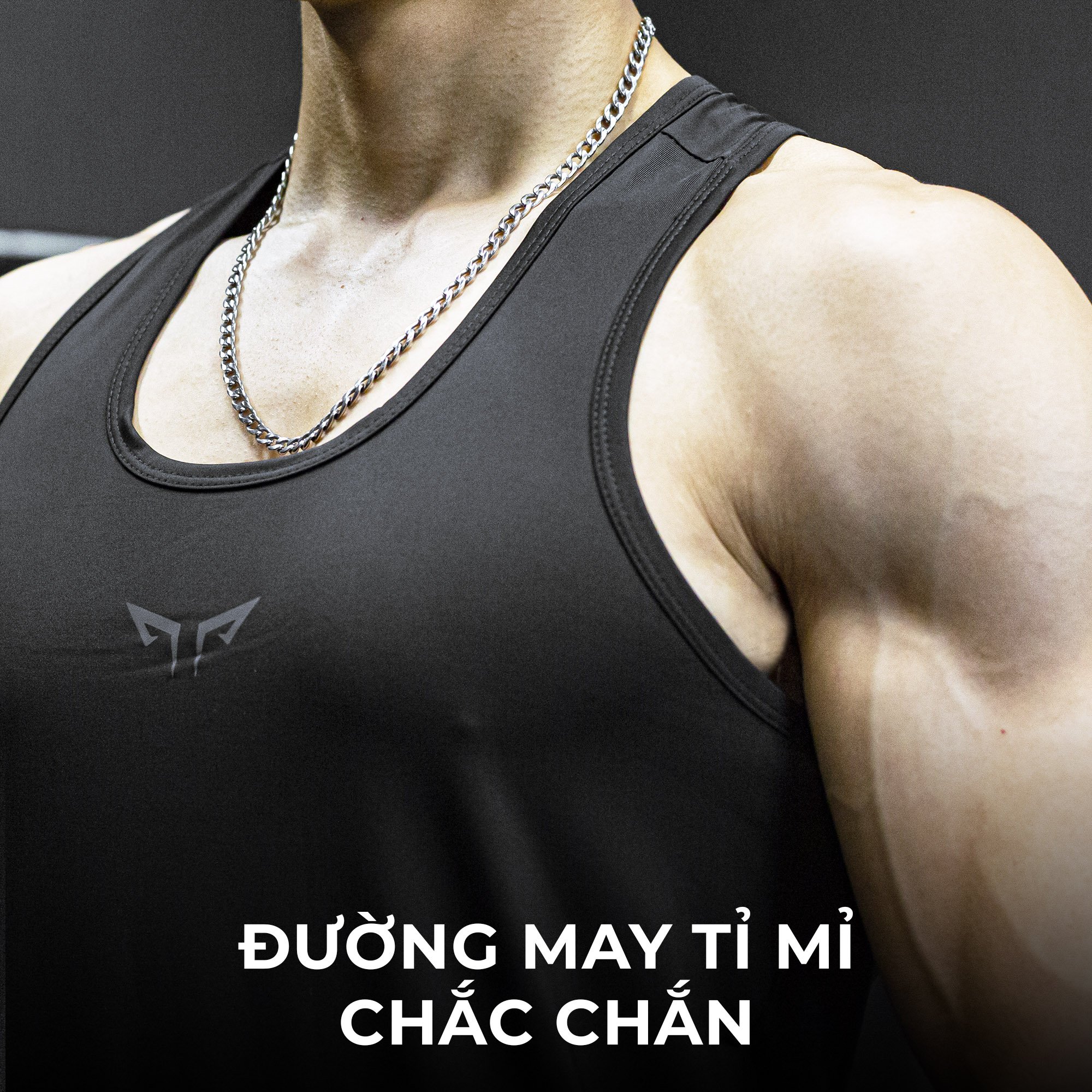 Đường may chắc chắn áo thể thao Wolf Active
