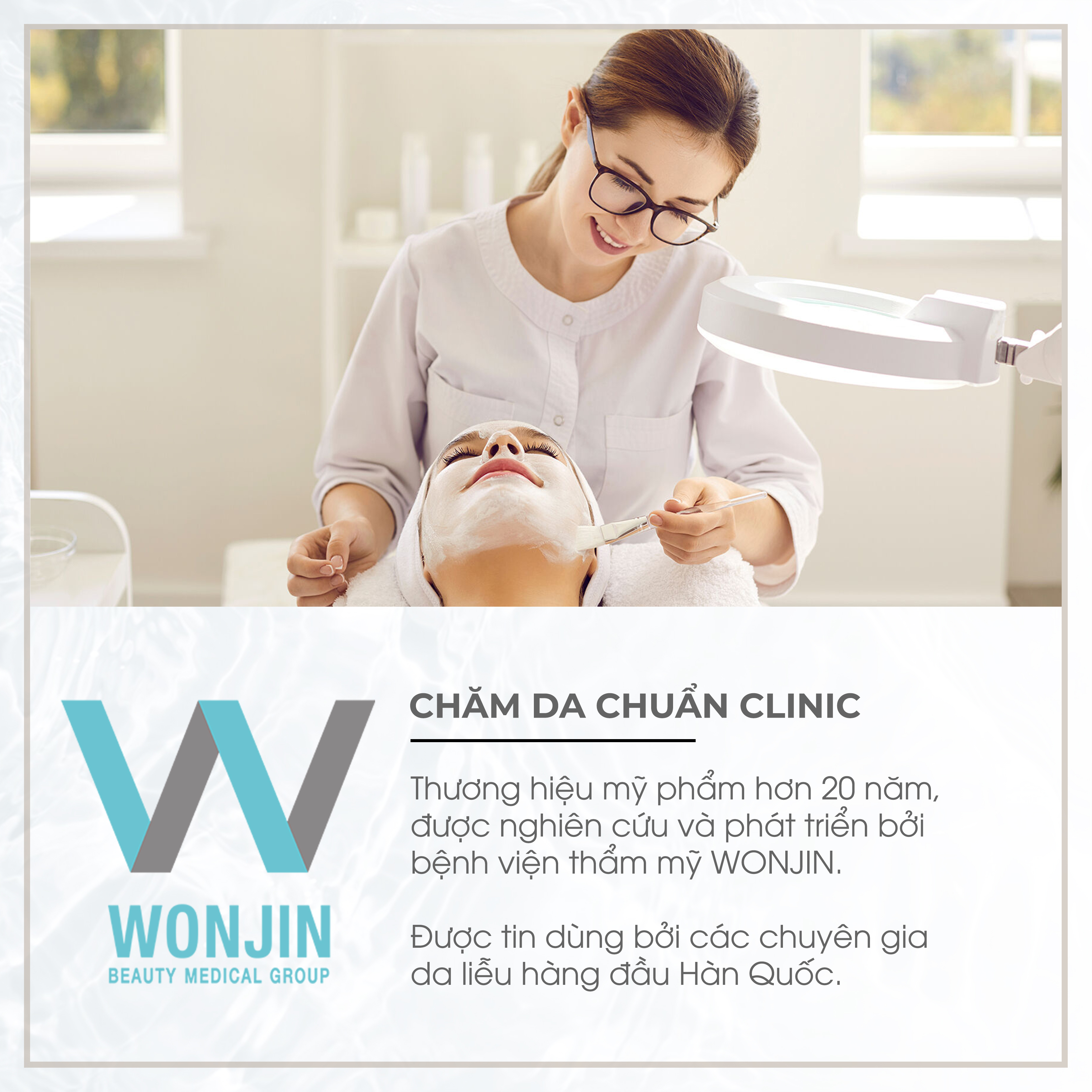 Mô tả Combo 10 Mặt Nạ Chăm Da Chuẩn Clinic MIX WonJin Effect 30g x10 [B1] - 1
