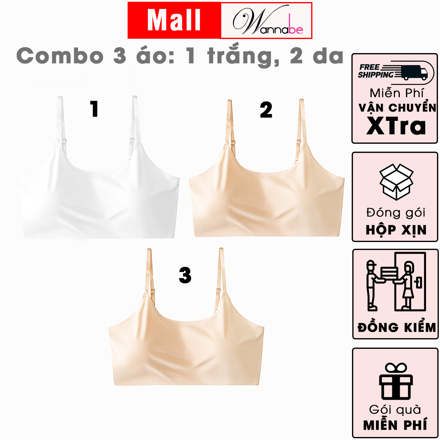 Áo ngực không gọng WANNABE AL45S