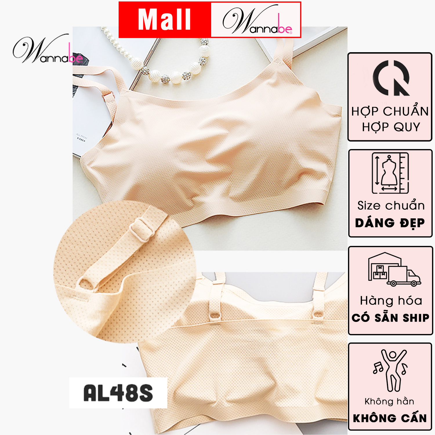 Size áo ngực WANNABE AL45S