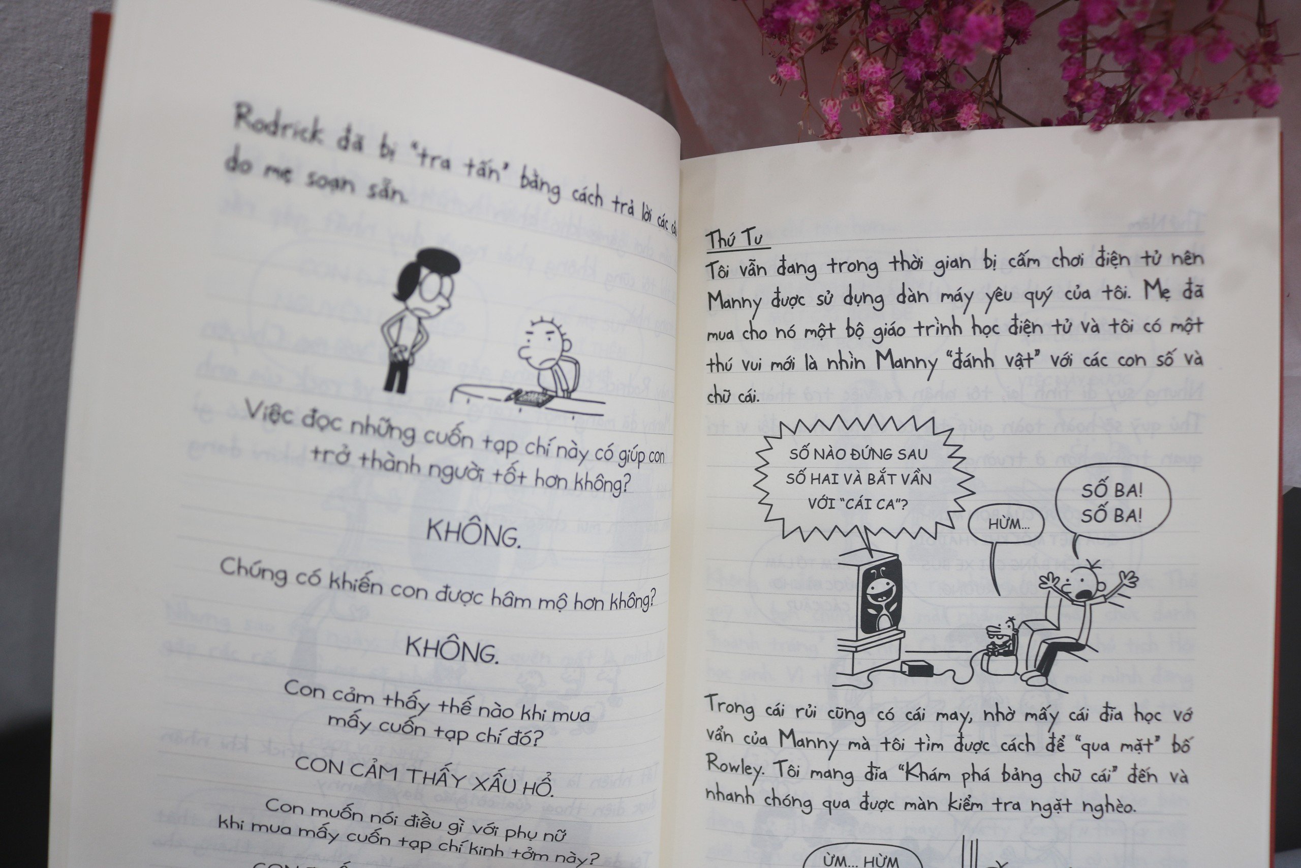 Mô tả Nhật ký chú bé nhút nhát - Tiếng Việt (Lẻ tập) - Truyện tranh thiếu nhi Diary of a Wimpy Kid - 3