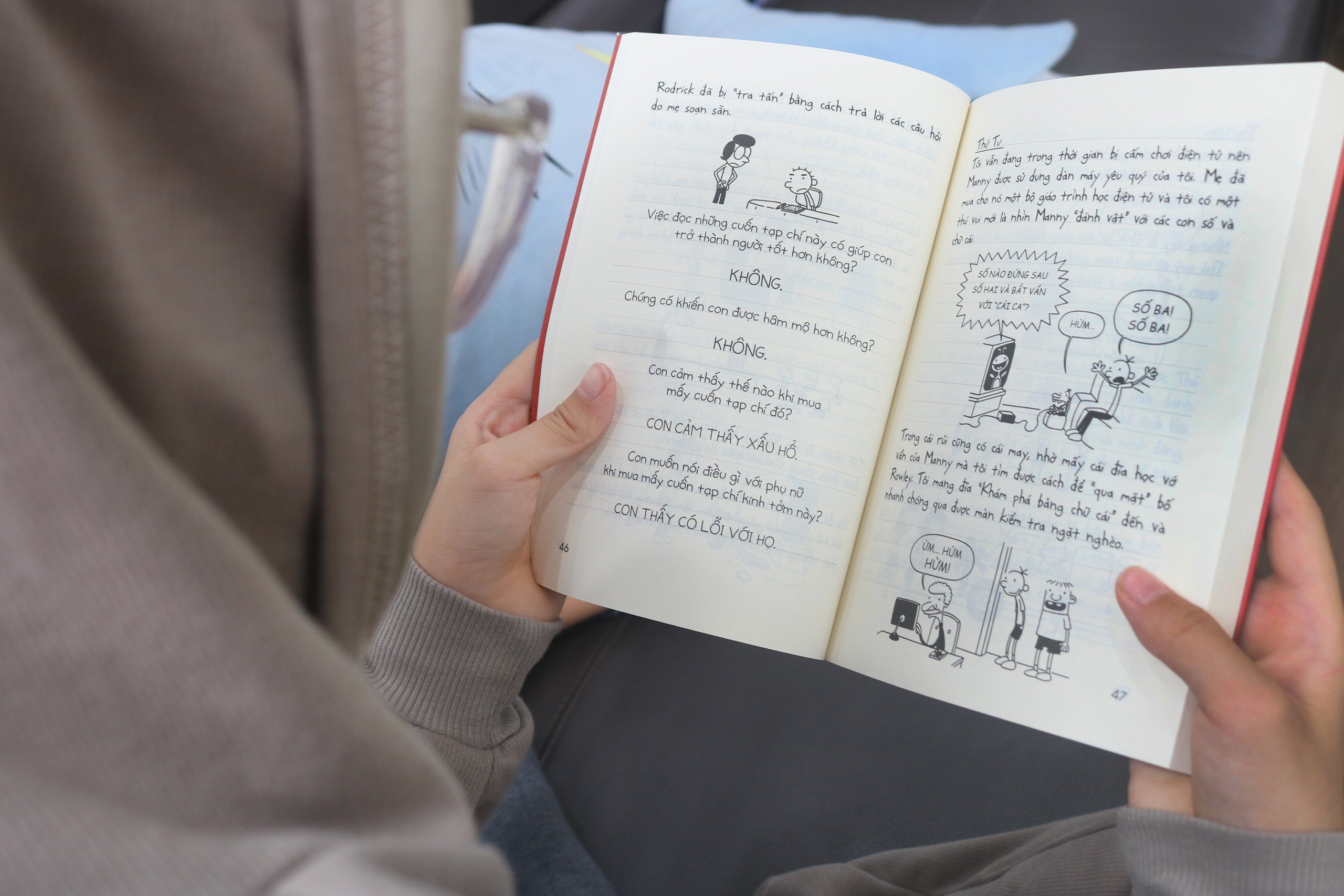 Mô tả Nhật ký chú bé nhút nhát - Tiếng Việt (Lẻ tập) - Truyện tranh thiếu nhi Diary of a Wimpy Kid - 4