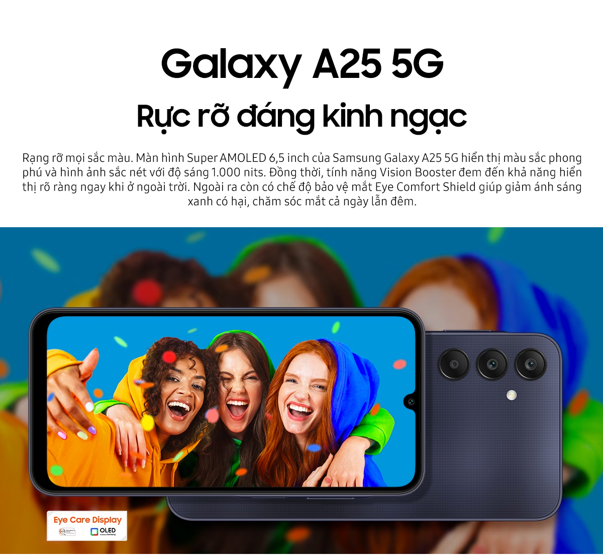 Mô tả Điện thoại Samsung Galaxy A25 5G 6GB/128GB - 1