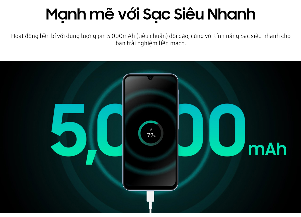 Mô tả Điện thoại Samsung Galaxy A25 5G 6GB/128GB - 8