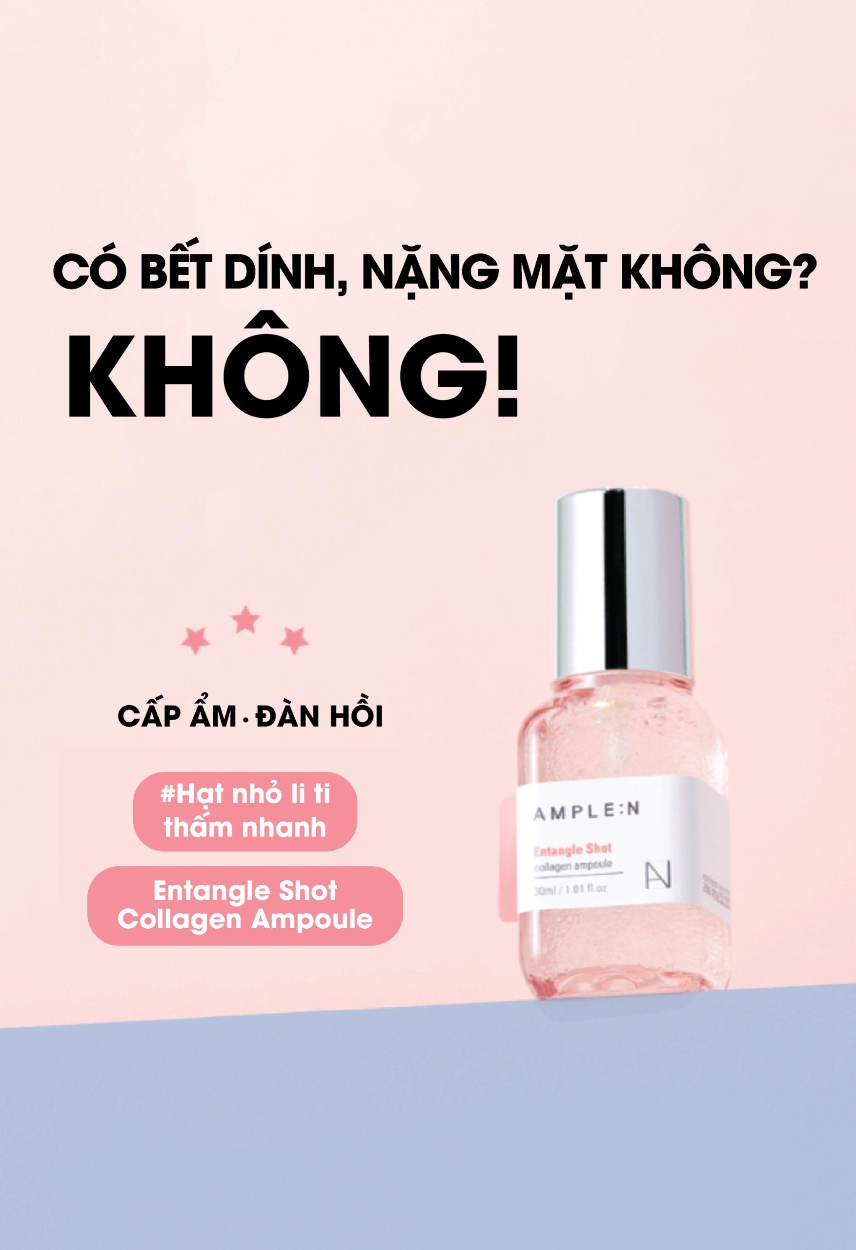 Mô tả Tinh chất collagen Ample:N Entangle Shot Collagen Ampoule 30ml - 3