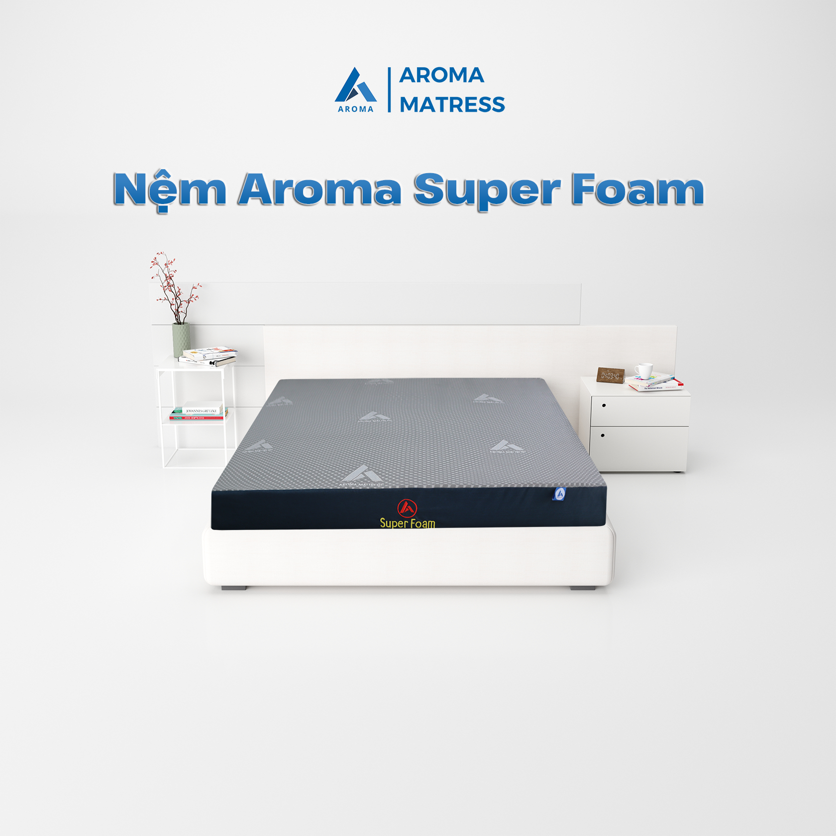Cấu tạo Nệm Foam Hoạt Tính Aroma