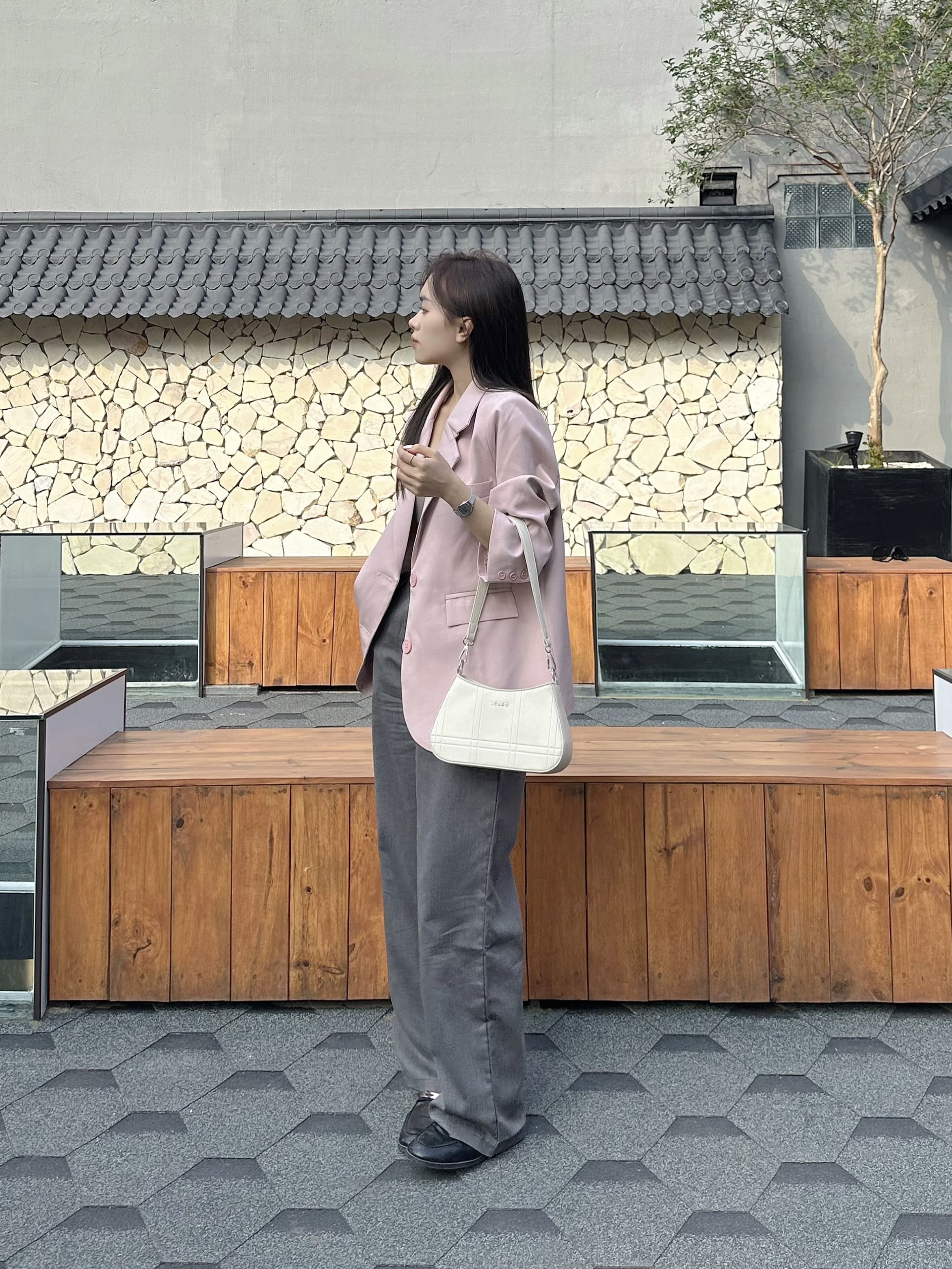 Mô tả Túi đeo vai nữ LESAC Celina Bag - 2