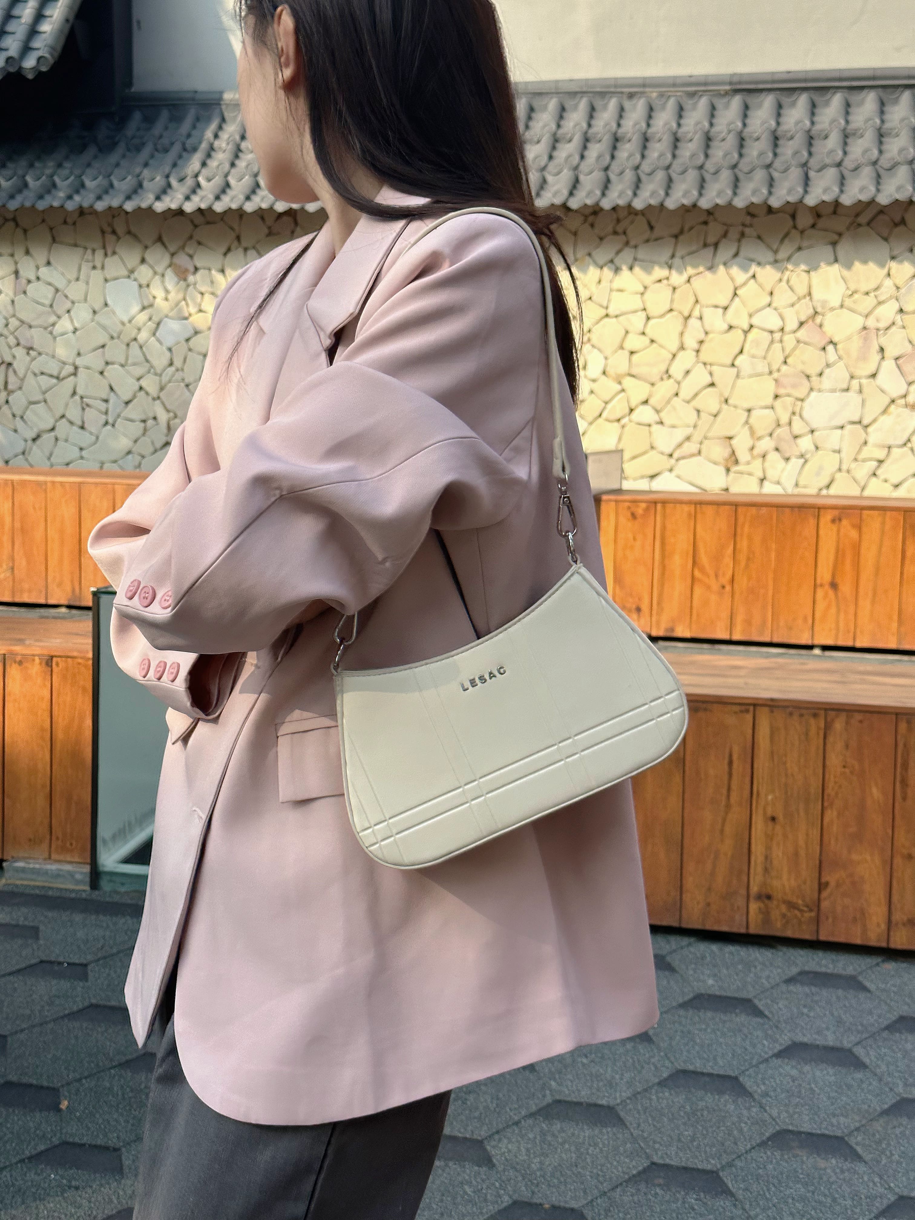Mô tả Túi đeo vai nữ LESAC Celina Bag - 3