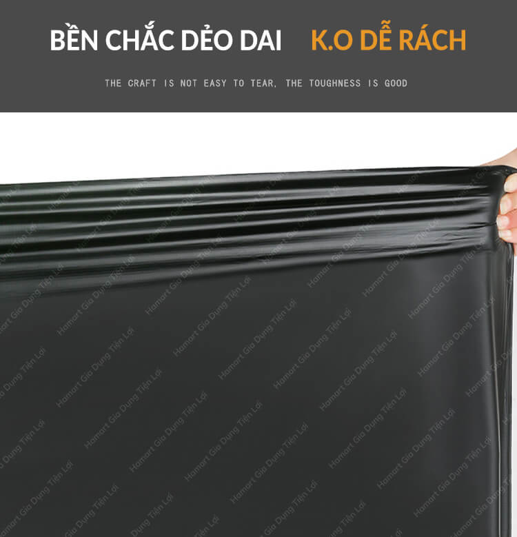COMBO 50 Túi Đựng Rác Size Đại 50L 60L 100L 120L Bao Bọc Rác Siêu To Cỡ ...
