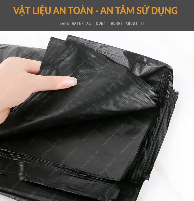 COMBO 50 Túi Đựng Rác Size Đại 50L 60L 100L 120L Bao Bọc Rác Siêu To Cỡ ...