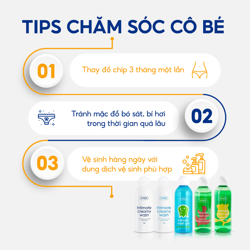 Mô tả Dung Dịch Vệ Sinh Phụ Nữ Intimate ZIAJA Mùi Thơm Dịu Nhẹ Giúp Làm Sạch, Khử Mùi Hôi 200ml Daily Beauty - 8
